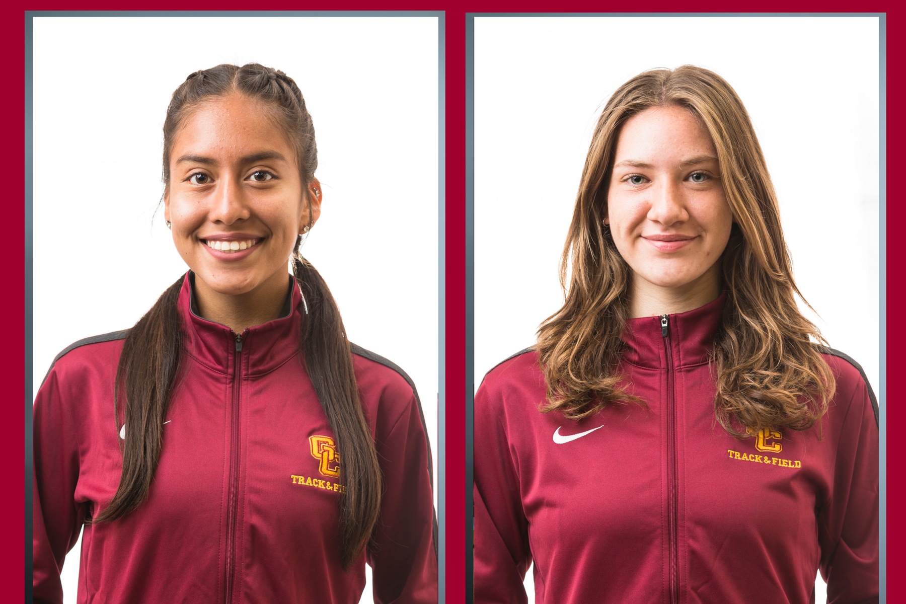 GCC Women's track athletes Daisy Romero and Pheobe Forsyth win WSC titles