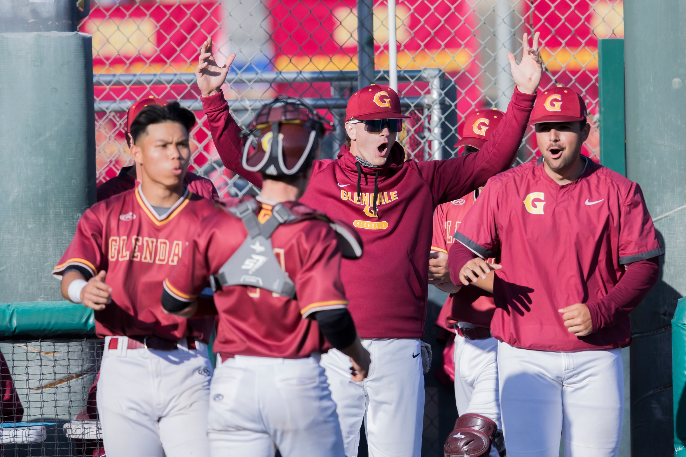 Glendale rallies for three runs in ninth inning to beat L.A. Mission 5-4 March 26; improves to 9-0 in WSC South and 20-5 overall.