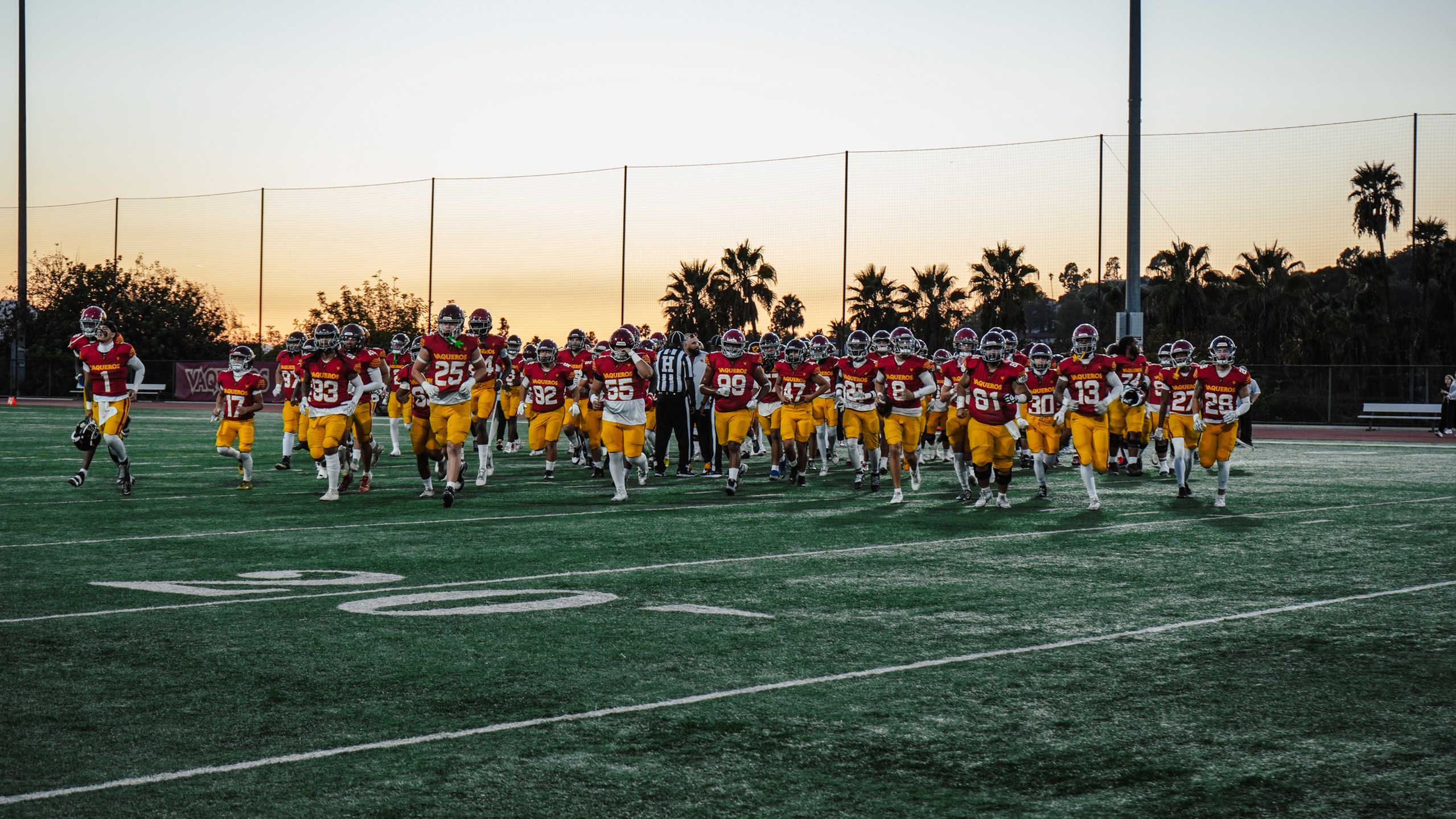 Vaqueros Fall on the Road to Grossmont, 37&ndash;17