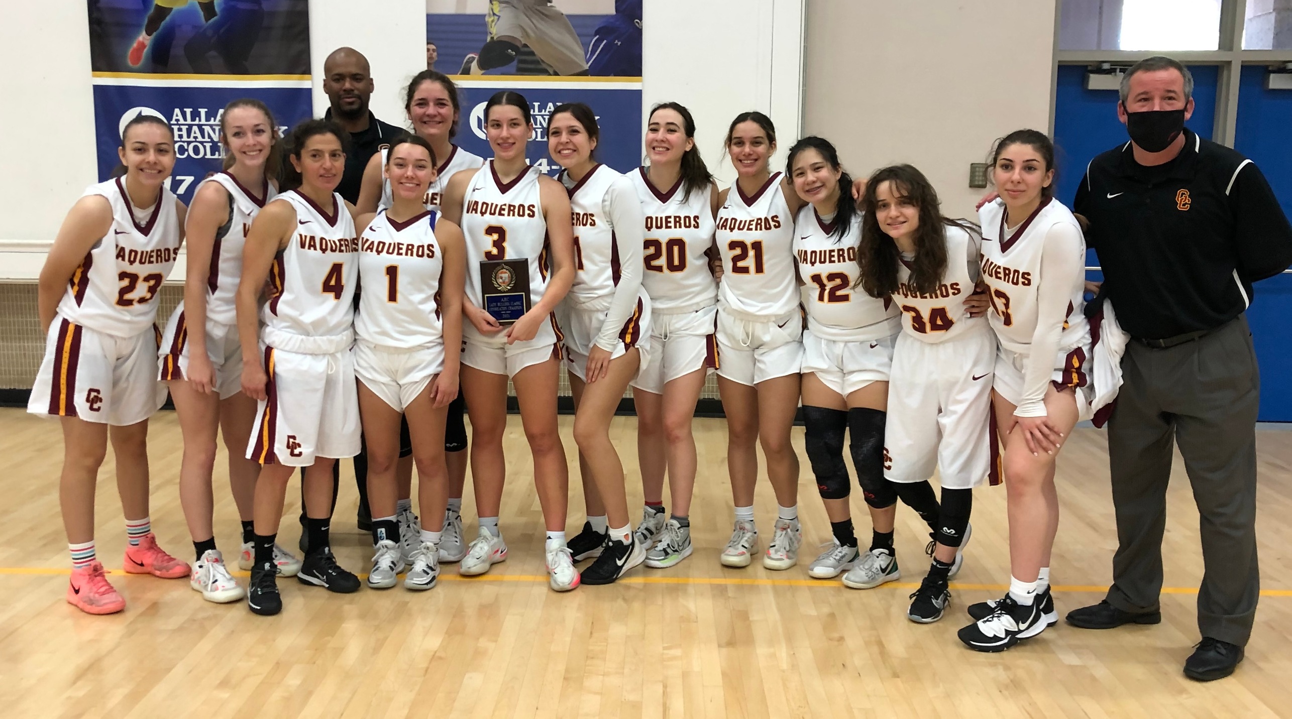 GCC Women's Basketball wins Allan Hancock Tourney Consolation Title; Improves to 6-2