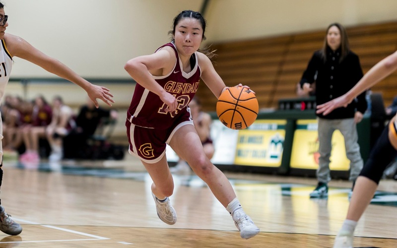 GCC Women's Basketball maintains one games lead in WSC South with 56-34 win over Citrus College Feb. 11