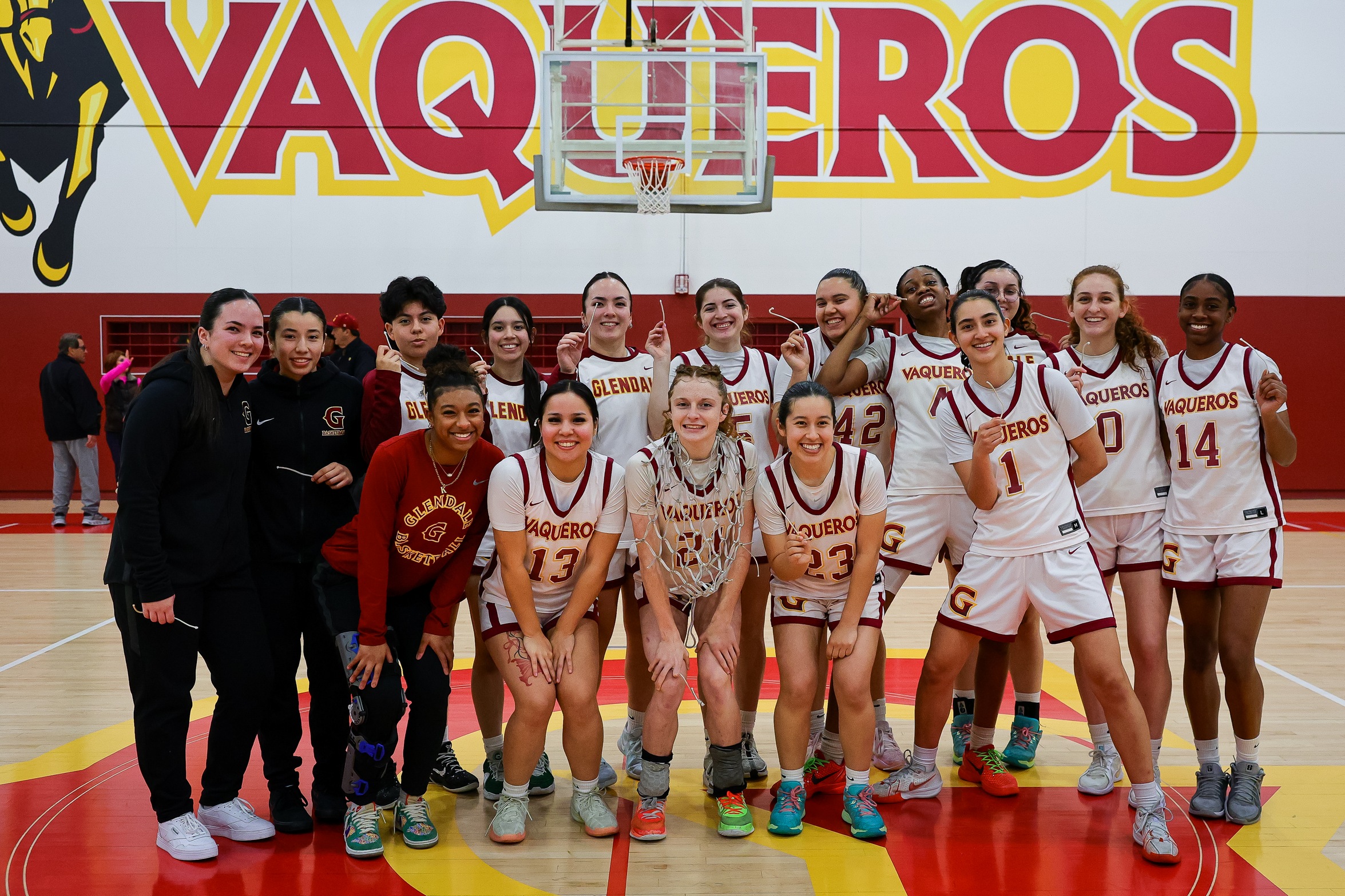 GCC Women's Basketball earns back-to-back trip to state tournament with 55-50 win over Cypress College March 8; now 24-5 this season