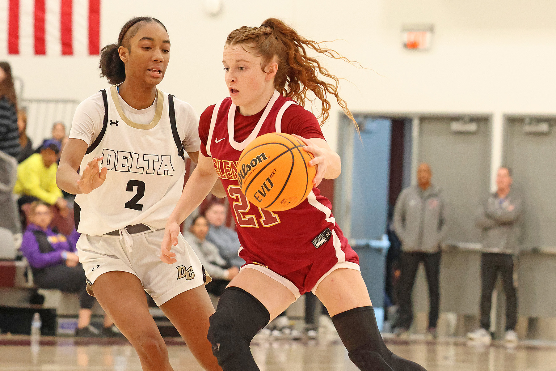 3C2A Women's Basketball quarterfinals #2: Ulery, Ffrench stifle Delta as Glendale advances