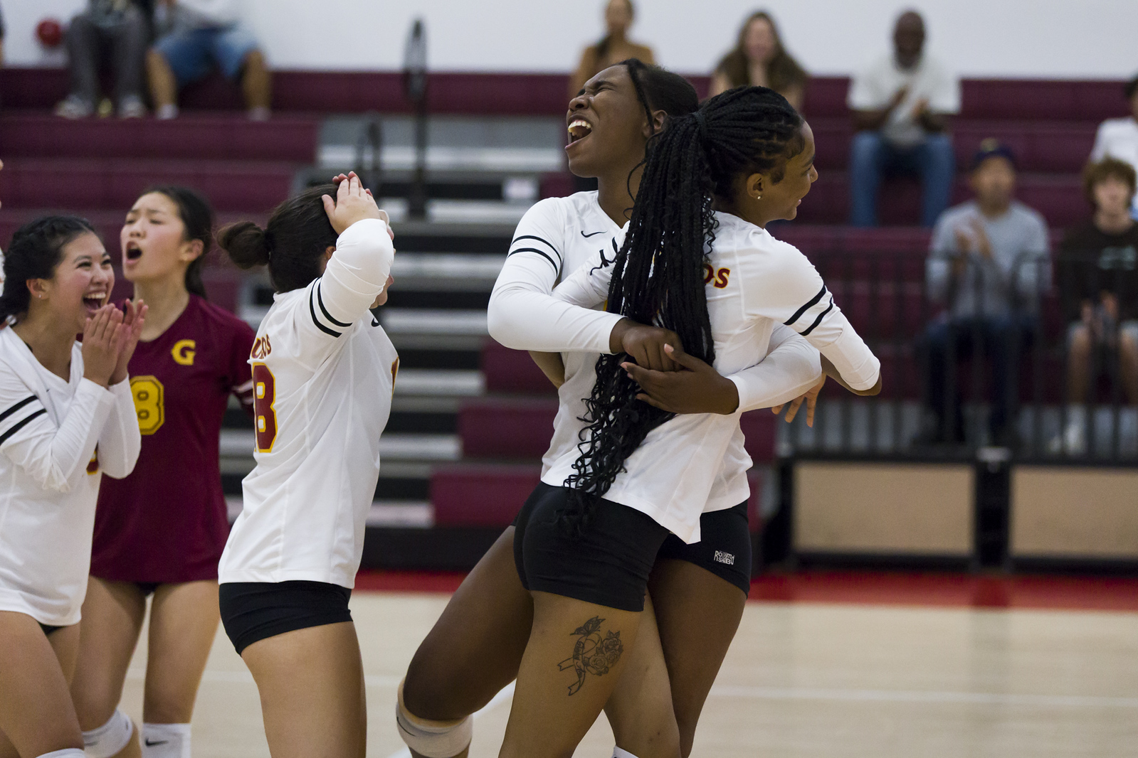 GCC Women's Volleyball finds path to victory in sweep over College of the Desert, 3-0, Sept. 6